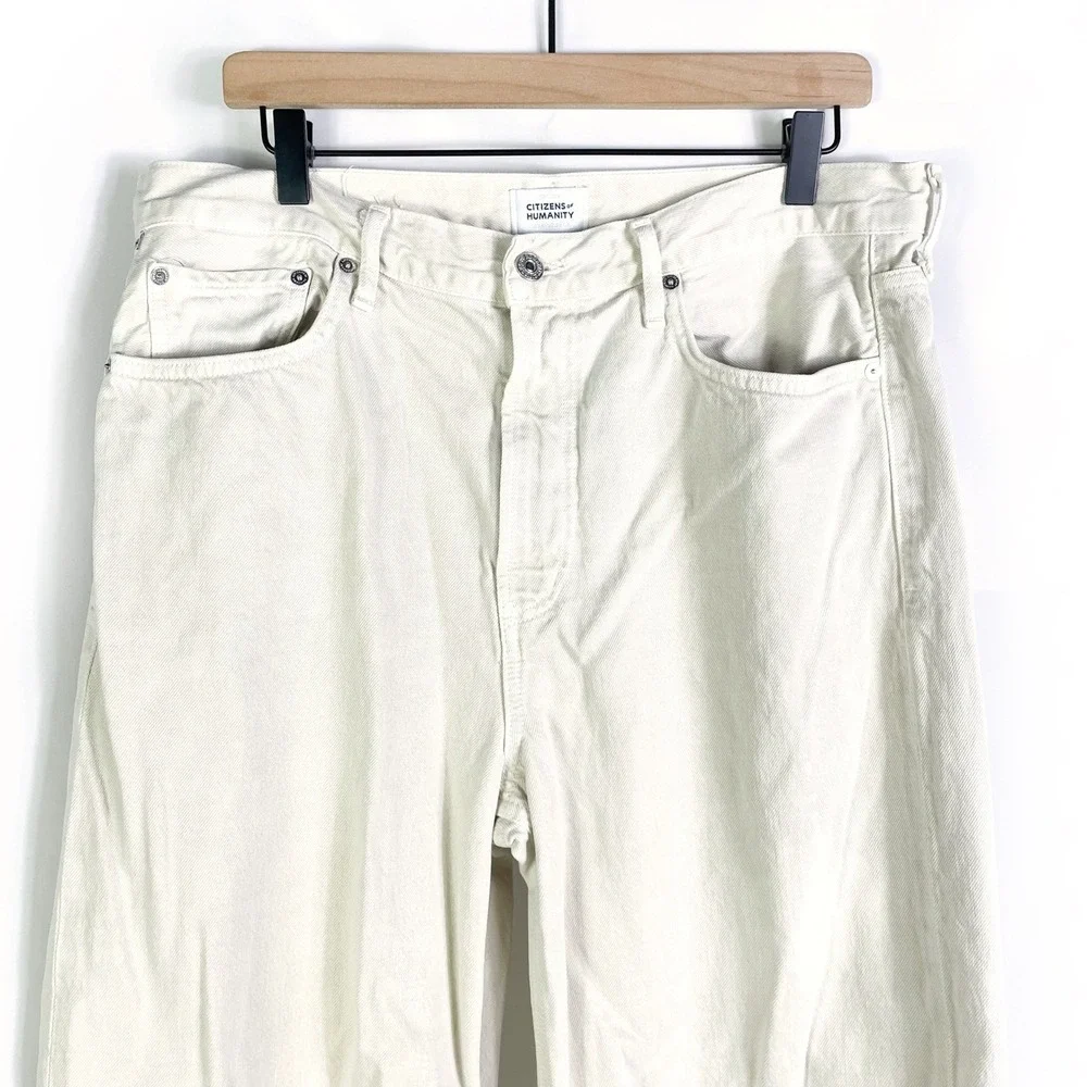 Citizens of Humanity Miro Relaxed Jeans High Waist Almondette Barrel Leg Sz 30 - Picture 6 of 15